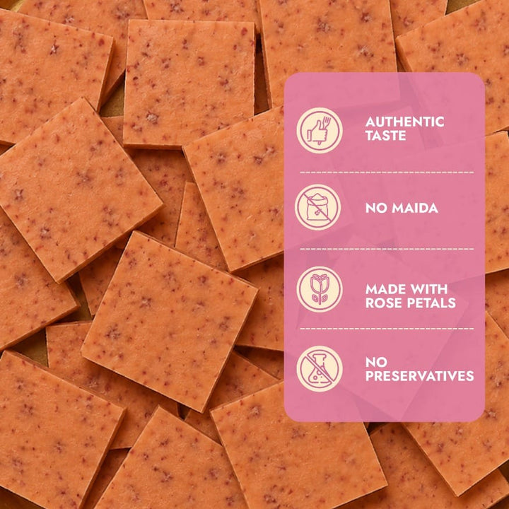 Rose Milk Burfi - Sweet Karam Coffee