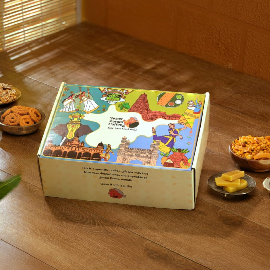 Paati's Celebration Gift Box - Sweet Karam Coffee