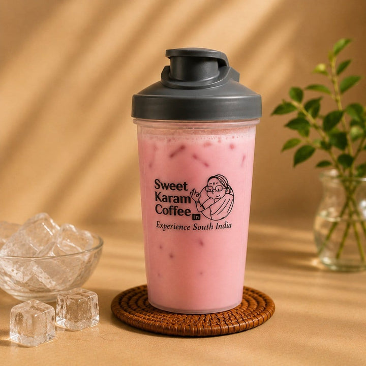Shaker Bottle — Perfect for Milk Mixes & Cold Coffee  - Free Shipping Across India