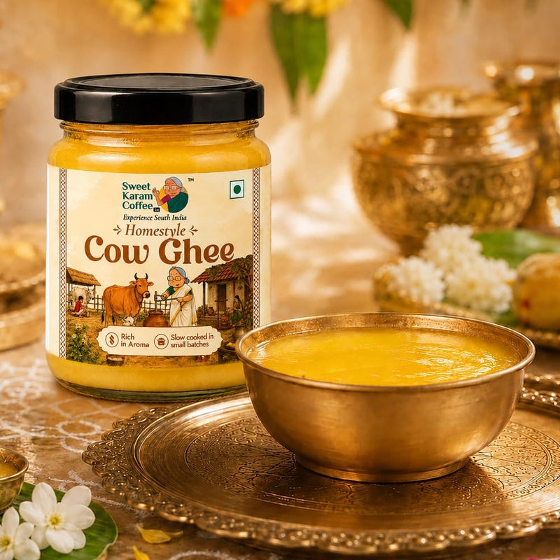 Pure Cow Ghee - Sweet Karam Coffee