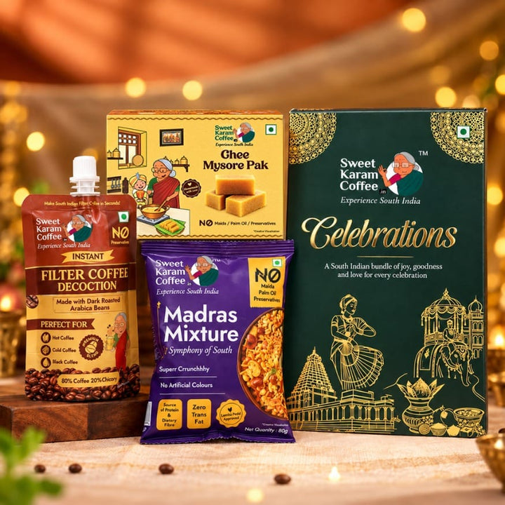 Vanakkam - Signature South Hamper (S) - Sweet Karam Coffee