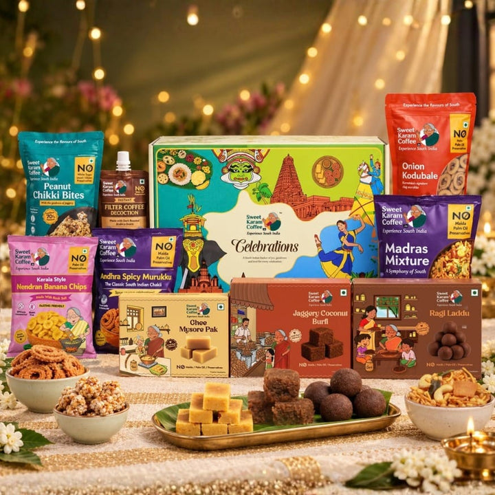 Celebration – Royal South Box (L) - Sweet Karam Coffee