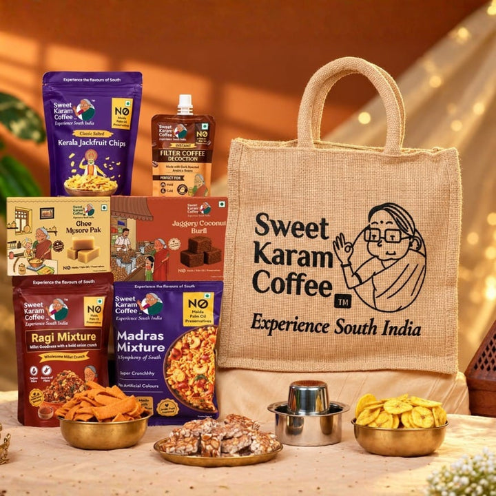 Good Wishes – Jute Gift Bag (L)  - Free Shipping Across India
