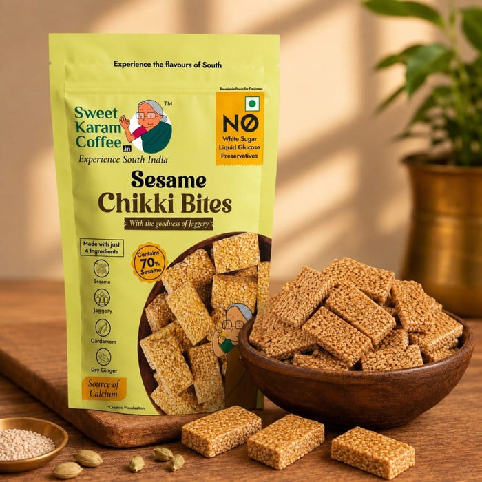 Sesame Chikki Bites  - Free Shipping Across India