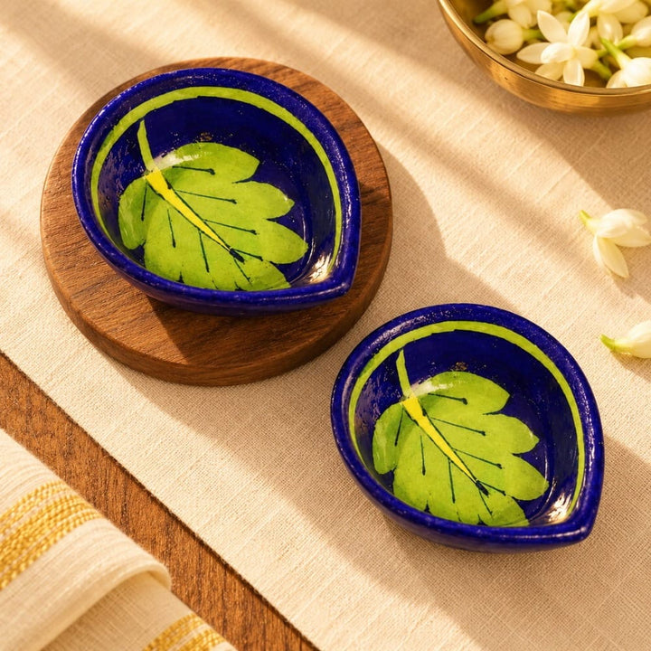 Handcrafted Diyas - Sweet Karam Coffee