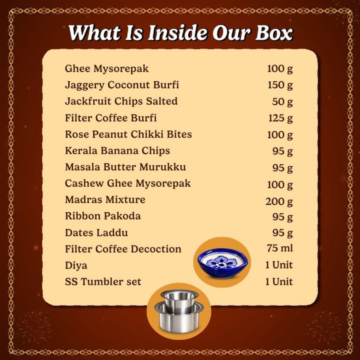 Diwali Special Majestic Box - Sweet Karam Coffee