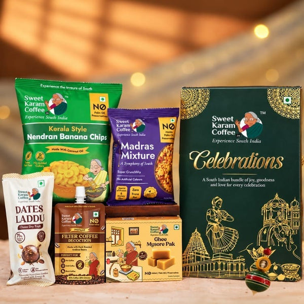 Vishesham - Signature South Hamper (M) - Sweet Karam Coffee