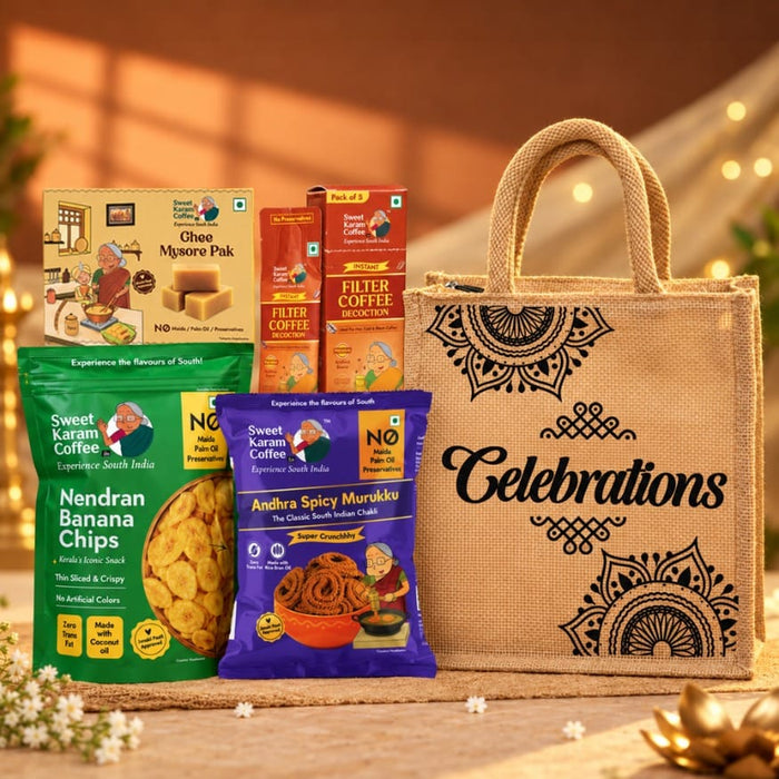 Good Vibes – Jute Gift Bag  - Free Shipping Across India