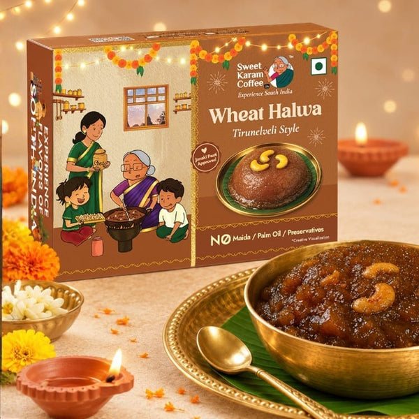 Tirunelveli Wheat Halwa - Sweet Karam Coffee