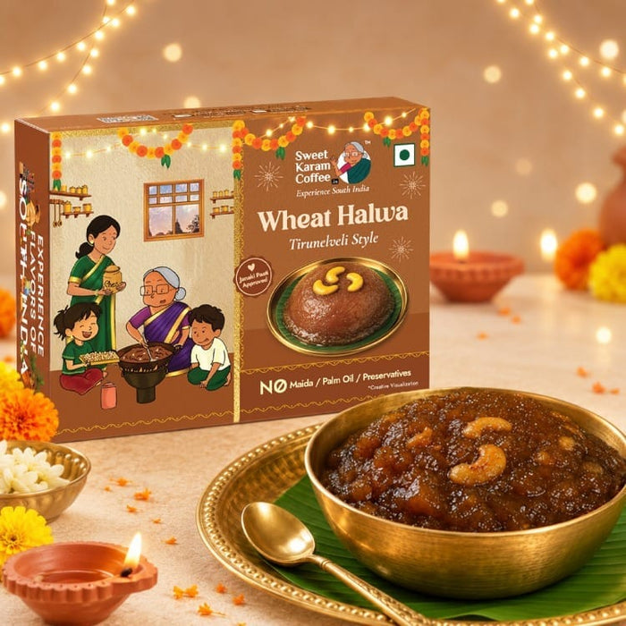 Tirunelveli Wheat Halwa - Sweet Karam Coffee