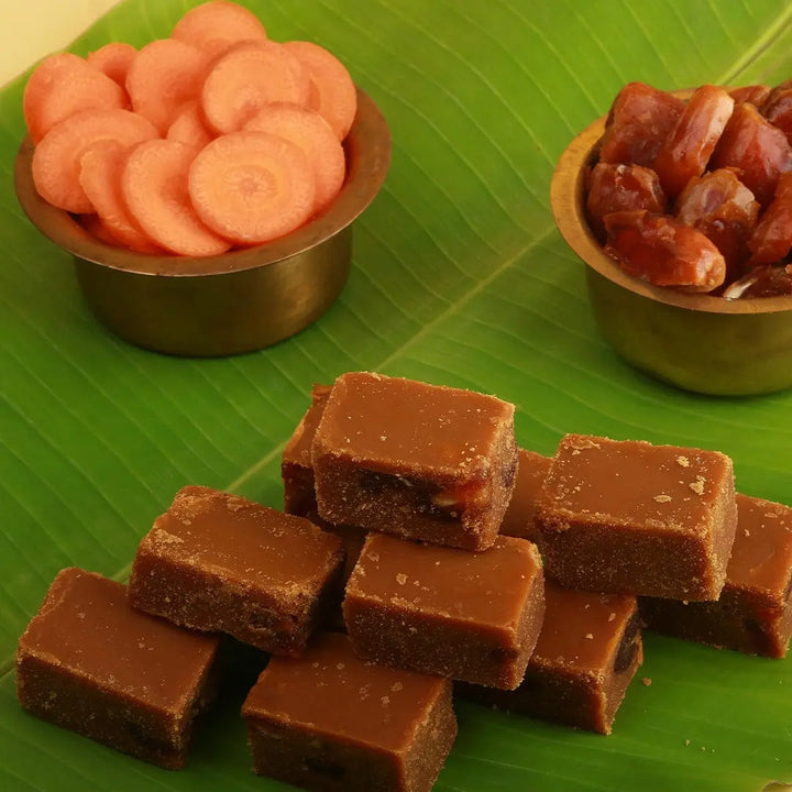 Carrot & Dates Mysore Pak - No Palm oil / Preservatives